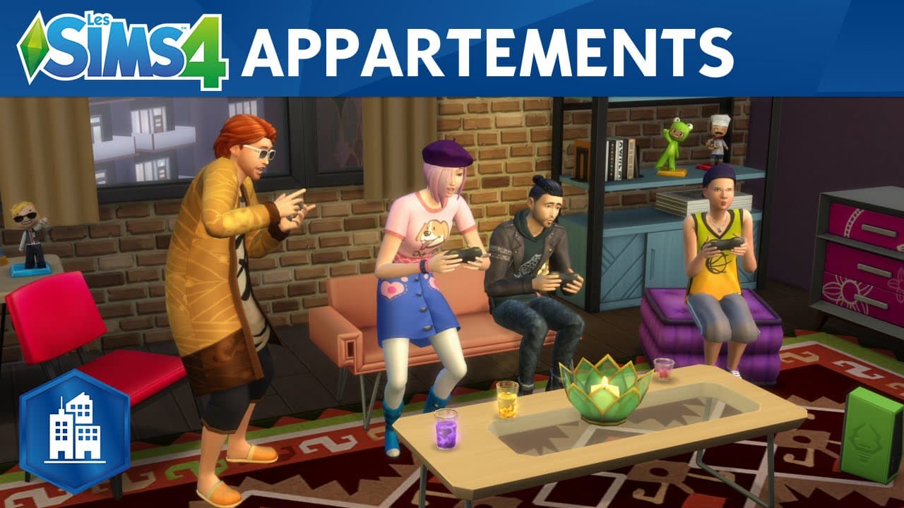 Les Sims 4 Vie Citadine : bande-annonce officielle sur les appartements