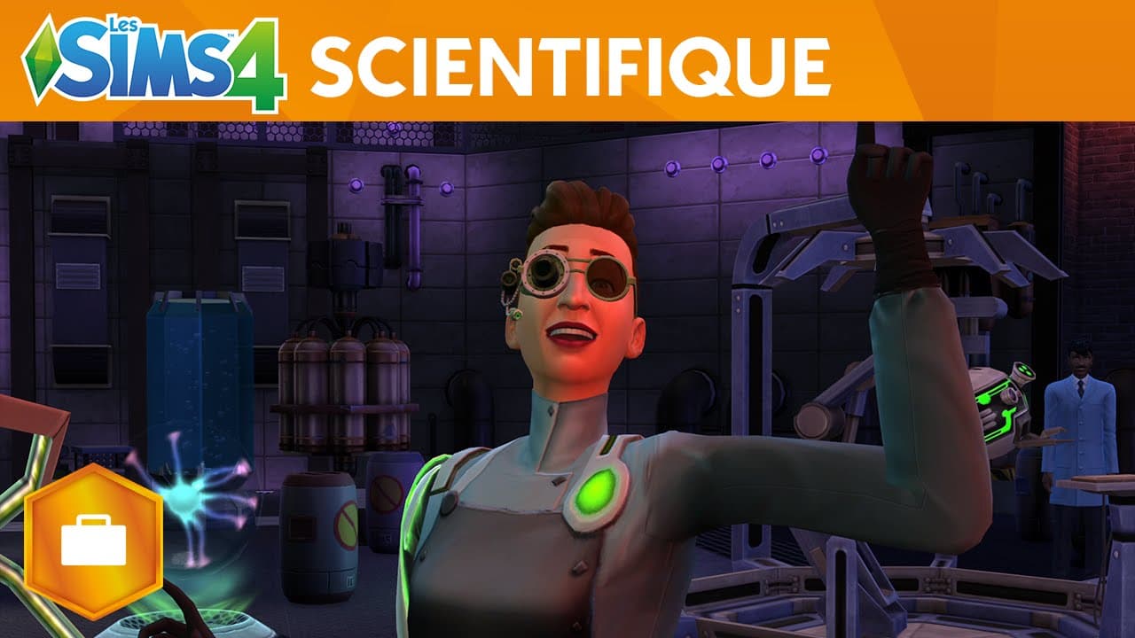 Les Sims 4 Au Travail: Scientifique - Gameplay